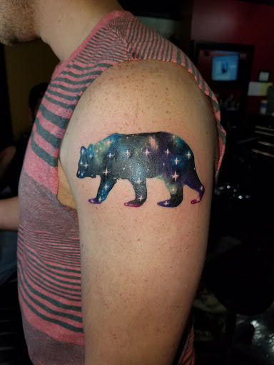 Explore kiss lip tattoo ideas, creative tattoo ideas in Nashville, available at Nashville Ink