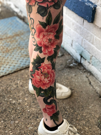 Explore compass tattoo ideas for men, creative tattoo ideas in Kingsford, available at Deft Tattoo Studio