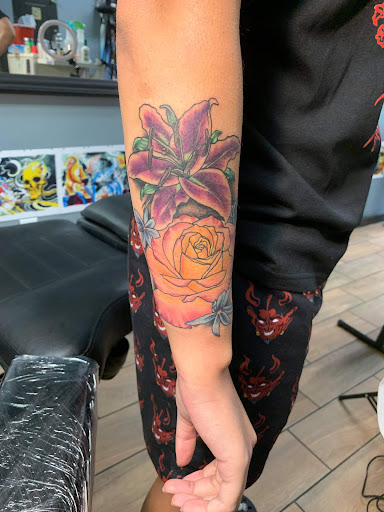 Explore spongebob tattoo ideas, creative tattoo ideas in Okeechobee, available at Muck City Tattoos & Piercings