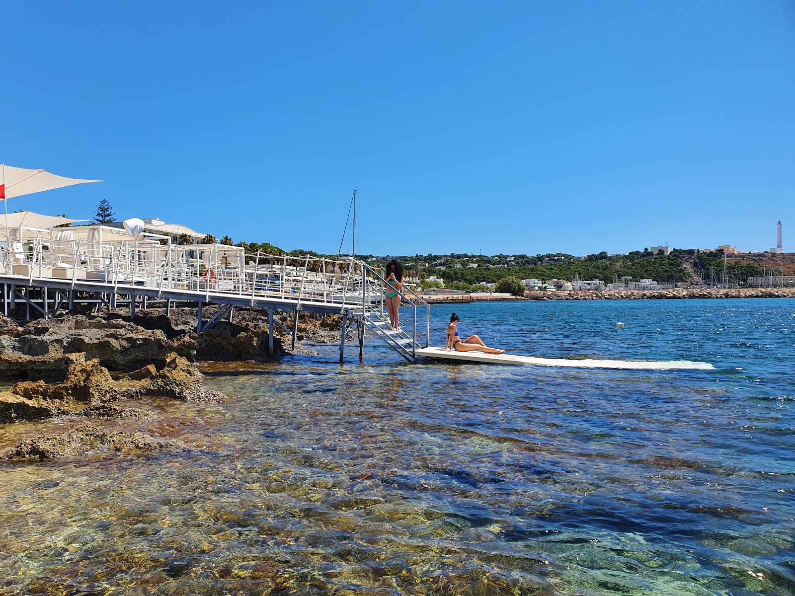 Foto af St Maria di Leuca II med betonovertræk overflade