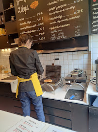 Restaurant servant des pancakes Le Comptoir Belge à Paris - menu / carte