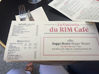 Rim Café à Paris menu