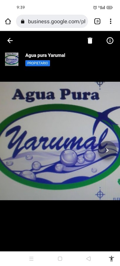 Agua pura Yarumal