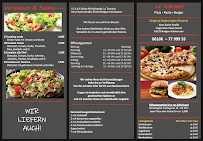 Menu / carte de Pizzeria La Toscana à Rodgau