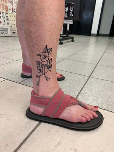 Explore tattoo ideas womens thigh, creative tattoo ideas in South Padre Island, available at Peggys Temporary & Permanent Tattoos