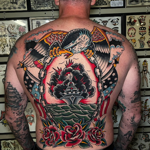 Explore wrist wrap tattoo ideas, creative tattoo ideas in San Diego, available at Good Company Tattoo