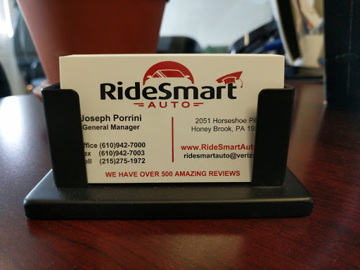 Used Car Dealer «RideSmart Auto», reviews and photos, 2051 Horseshoe Pike, Honey Brook, PA 19344, USA