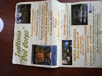 Menu du I sapori dell' Alcantara ex trattoria del corso à Motta Camastra