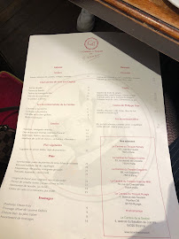 La Cantine Du Troquet Dupleix à Paris menu