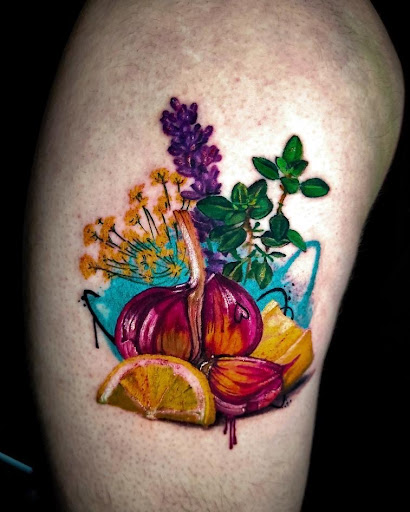 Explore haunted tattoo ideas, creative tattoo ideas in Washington, available at Trilogy Atelier - DC Tattoo Shop Piercing Studio