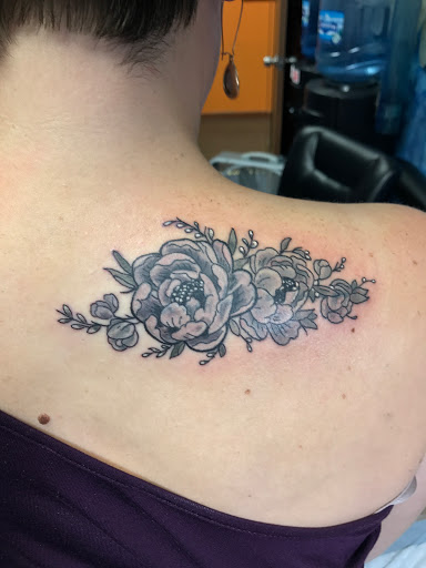 Explore badass mens tattoo ideas, creative tattoo ideas in Aurora, available at Ronin Tattoo Studio INC