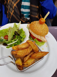 Hamburger du Restaurant français Aubergine à Villeneuve-lès-Avignon - n°2