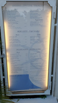 Restaurant La Cambusa à Giardini Naxos (la carte)