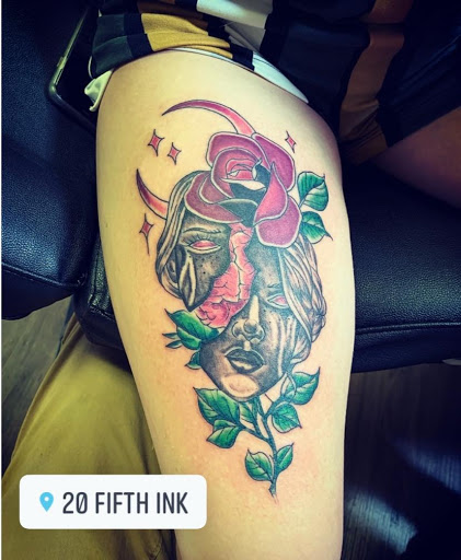 Explore pain tattoo ideas for guys, creative tattoo ideas in North Port, available at 20 Fifth Ink