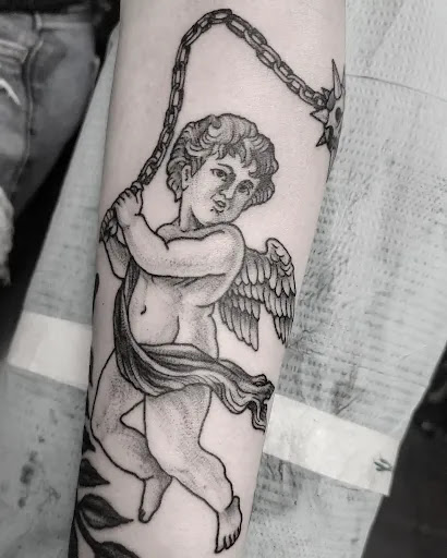 Explore initial tattoo ideas for females, creative tattoo ideas in Fort Myers, available at HOWL Tattoo & Piercing