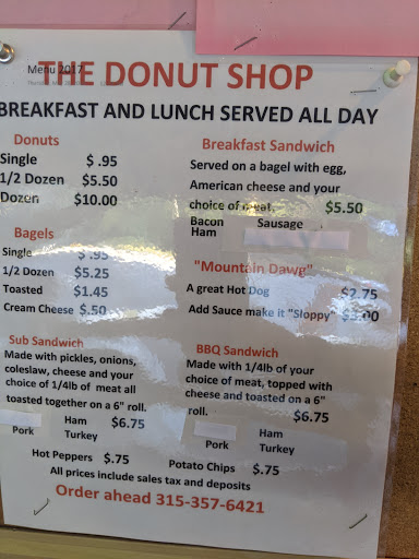 Donut Shop «The Donut Shop of Eagle Bay», reviews and photos, NY-28, Eagle Bay, NY 13331, USA