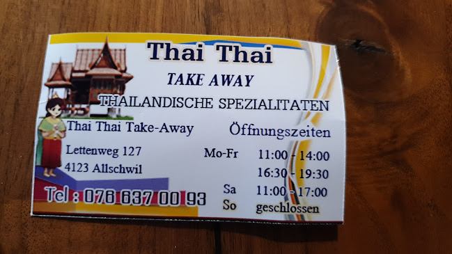Rezensionen über Thai Thai Take Away in Allschwil - Restaurant