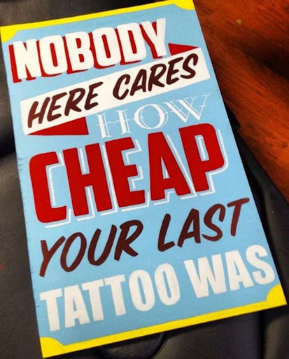 Explore water sign tattoo ideas, creative tattoo ideas in Lockport, available at Famous Tattoos by Pinhead