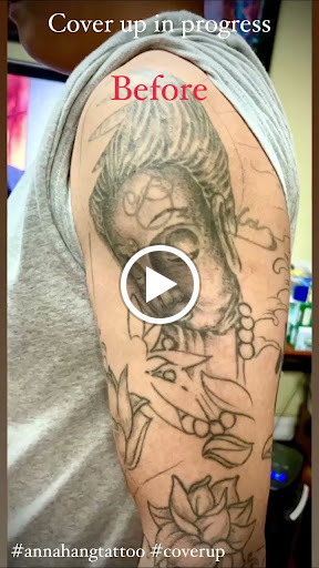 Explore tattoo ideas sons name, creative tattoo ideas in Garden Grove, available at Anna Hang Tattoo