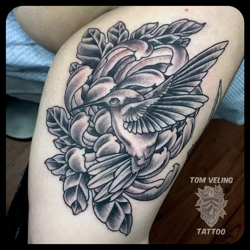Explore blood type tattoo ideas, creative tattoo ideas in Orwigsburg, available at Small World Tattoo