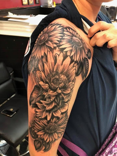 Explore hops tattoo ideas, creative tattoo ideas in San Antonio, available at Nite Owl Tattoo Studio