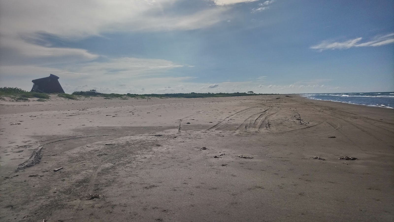 Photo de Playa Virgen avec un niveau de propreté de partiellement propre