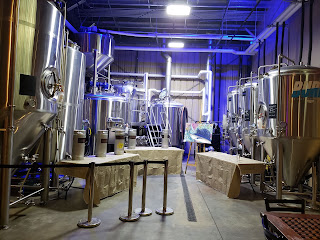 A row of beer taps