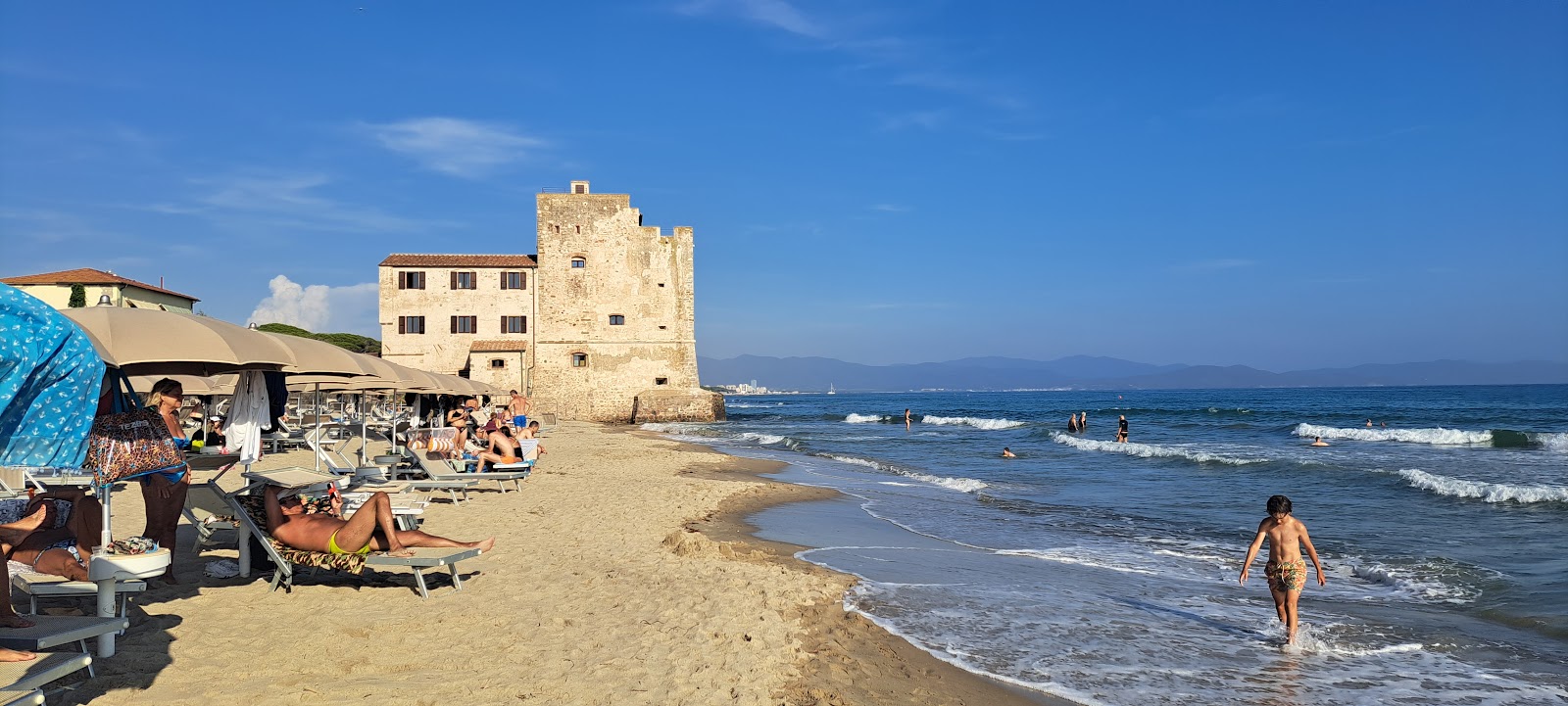 Spiaggia di Torre Mozza的照片 部分重新排序区域