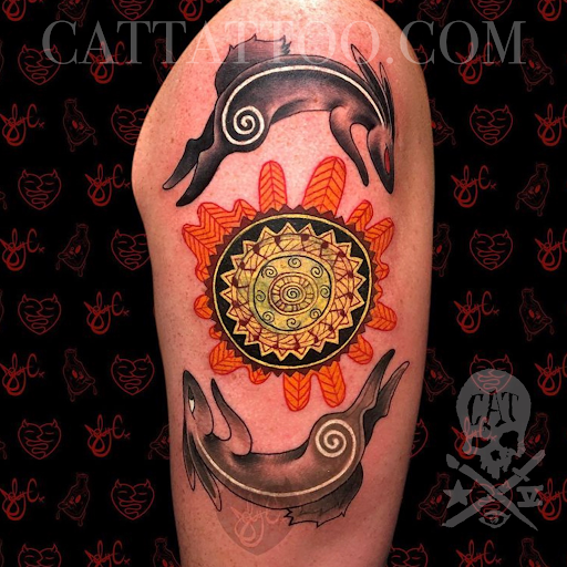 Explore fullmetal alchemist tattoo ideas, creative tattoo ideas in Addison, available at Cat Tattoo