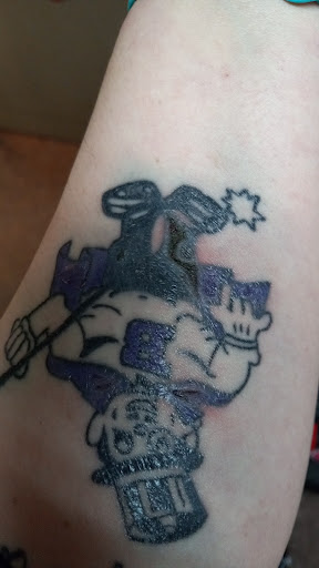 Explore cancer astrology tattoo ideas, creative tattoo ideas in Barberton, available at Magic City Tattoo Company