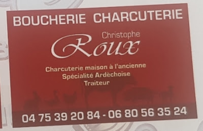 Boucherie Charcuterie ROUX Christophe à Largentière