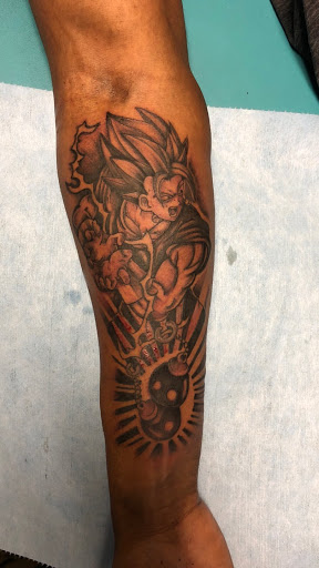 Explore life and death tattoo ideas, creative tattoo ideas in Shippensburg, available at Guerilla Tattoo