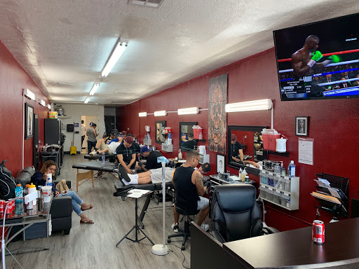 Explore thorn tattoo ideas, creative tattoo ideas in La Habra, available at Raining Ink Tattoo Studio