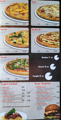 Pizza Service B 96 à Zossen carte