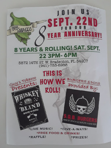 Tobacco Shop «Guys Tobacco», reviews and photos, 5872 14th St W, Bradenton, FL 34207, USA