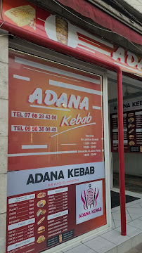 Menu du Adana Kebab tacos à Coutras