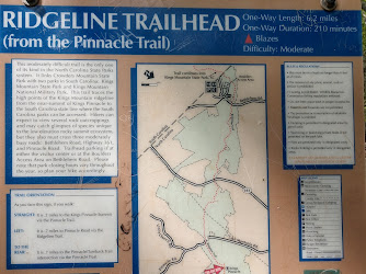 Ridgeline trail head sign