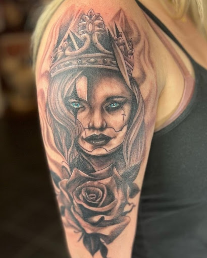 Explore evangelion tattoo ideas, creative tattoo ideas in Columbia, available at Nyce Tattoos