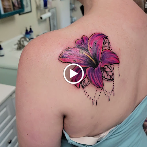 Explore men neck tattoo ideas, creative tattoo ideas in Traverse City, available at Pinups & Needles