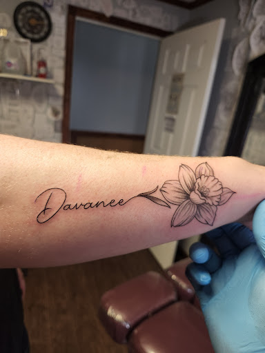 Explore cinderella tattoo ideas, creative tattoo ideas in Lexington, available at Tempest Tattoo Studio