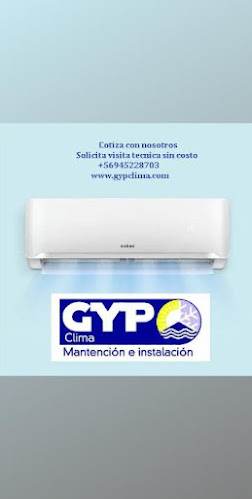 Opiniones de GYPCLIMA en Quinta Normal - Empresa de climatización