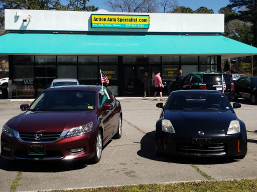 Used Car Dealer «Action Auto Specialist», reviews and photos, 6990 N Military Hwy, Norfolk, VA 23518, USA