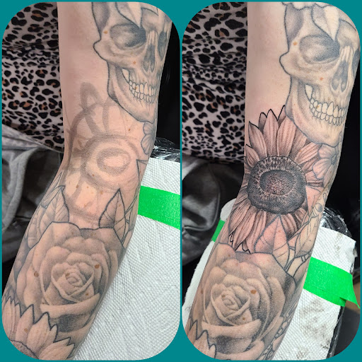 Explore feet tattoo ideas, creative tattoo ideas in Stetsonville, available at Solace Ink Company LLC