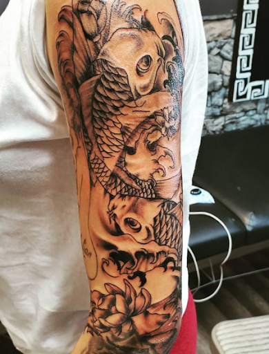 Explore ny giants tattoo ideas, creative tattoo ideas in Passaic, available at District 36 Tattoo Parlor
