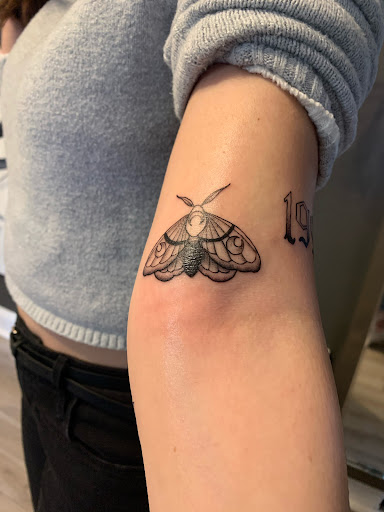 Explore tattoo ideas moon, creative tattoo ideas in Towson, available at Layer 3 Collective