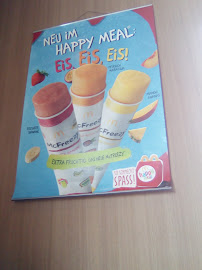 Menu du McDonald's à Bremervörde