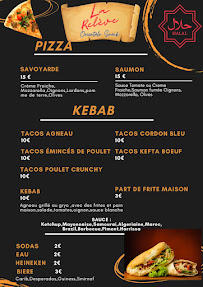 Menu du L'Orientale snack La Reléve à Saint-François