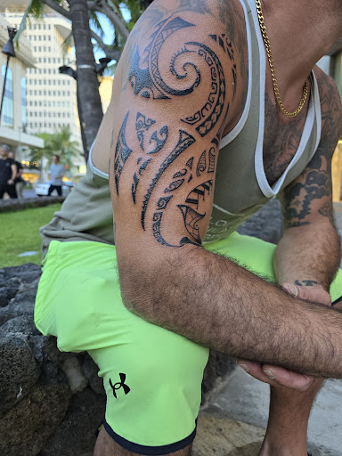 Explore tattoo ideas gangster, creative tattoo ideas in Honolulu, available at Black Palette Tattoo & Piercing