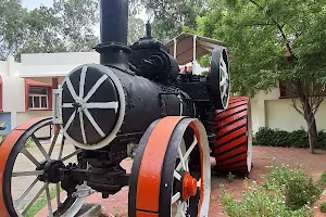 Rail museum toy train station image