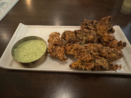 Wife was so excited to get stacked mushroom fries.😔